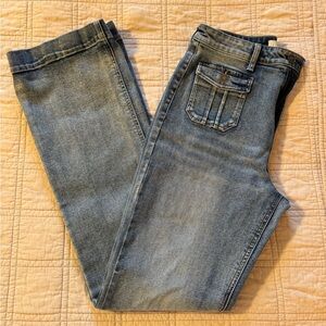 KanCan Monroe Vintage Patch Pocket Boot Cut Jeans